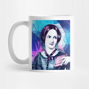 Charlotte Bronte Snowy Portrait | Charlotte Brontë Artwork 6 Mug